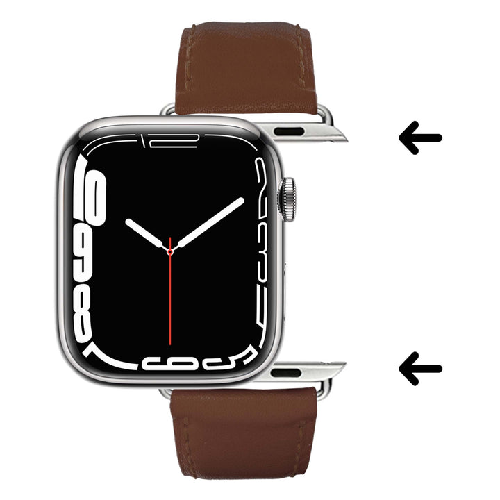 Holi Apple Watch - Bracelet cuir de vachette Gold 38mm 40mm 41mm 42mm