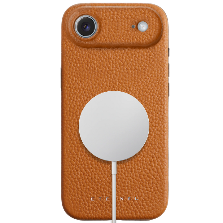 Coque Elise cuir grainé - iPhone 17 Air - Gold