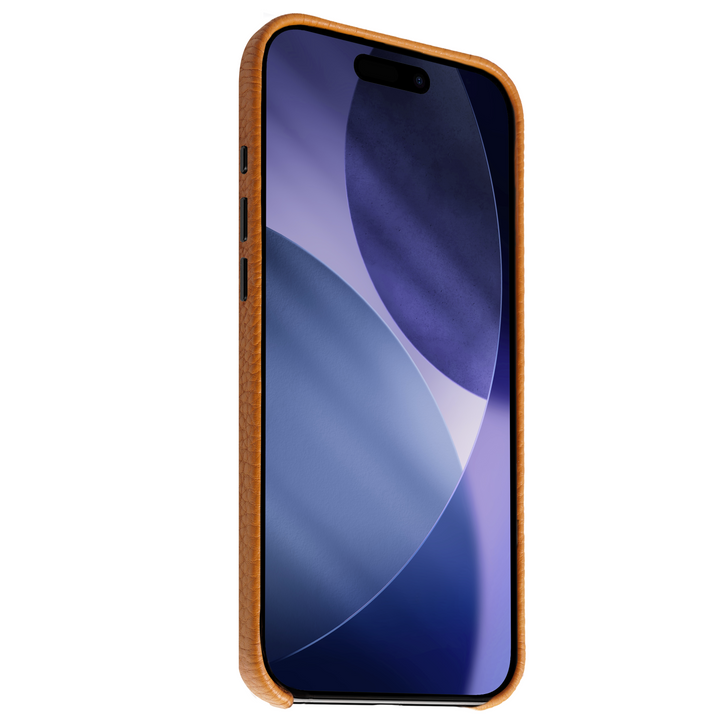 Coque Elise cuir grainé - iPhone 17 Air - Gold