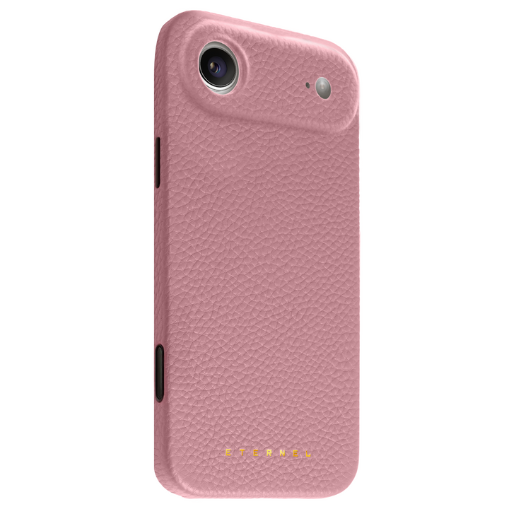 Coque Elise cuir grainé - iPhone 17 Air - Rose