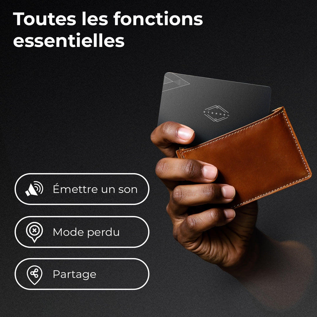 Carte de localisation Apple Find My - Portefeuille, sac, voiture, valise